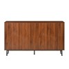 ACEPANO 59 in. W Modern Storage Cabinet withMulti-Purpose Credenza & Metal Legs for Living Room-Wood - 3 of 4