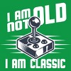 Men's Design By Humans I Am not Old I am Classic By nerdycorner T-Shirt - 2 of 2