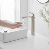 BWE Single Hole Single Handle Bathroom Vessel Sink Faucet With Pop Up Drain Assembly Kit - 4 of 4