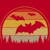 Men's Design By Humans Vintage Retro Vampire Bats Halloween Costume By Chos T-Shirt - 2 of 4