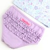 RuffleButts Baby Girls Long Sleeve Zipper Rash Guard Bikini - 4 of 4