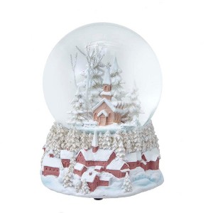 Kurt Adler 100MM Church Musical Waterglobe - 1 of 4