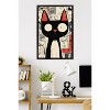 Trends International Andreas Magnusson - Surprised Cat Framed Wall Poster Prints - 2 of 4