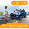 Pink 24V Kids Ride On Truck Car With Remote Control Two Seater Led Lights Mp3 Bluetooth Spring Suspension And Usb Port Pink - 3 of 4