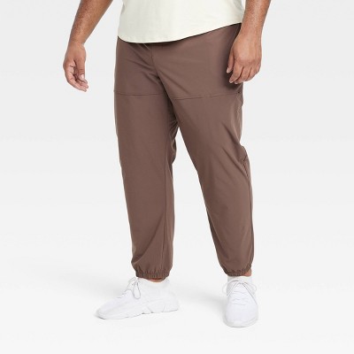 Men's Big Utility Tapered Joggers - All In Motion™ Brown 3xl : Target