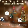 GOTGELIF Fully Decorated 6Ft Pre-Lit Retractable Christmas Tree for Holiday Party - 2 of 4