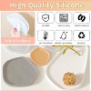 JDICTION 3PC Resin Tray Molds Silicone, Irregular Combination Rolling Tray Molds for Epoxy Resin with Decorative Edges - 2 of 4