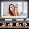 Coucheta 60x36" LED Bathroom Mirror with Anti-Fog & Dimmable Backlit - Shatterproof Memory Feature for Vanity Wall Mount - 4 of 4