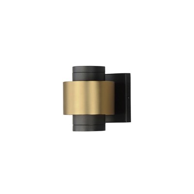 ET2 Lighting Reveal 2 - Light Wall Light in  Black/Gold