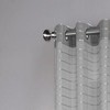 Wanda Box Voile 2-Piece Blackout Curtain 38" X 84" Silver by Rt Designers Collection - 2 of 3