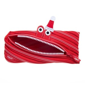 ZIPIT Christmas Monster Pencil Case - 1 of 4