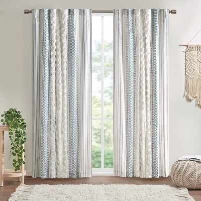 PAGED Curtains Cotton Printed Window Curtain Panel Privacy Assured for Bedroom, Living Room