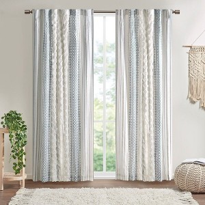 PAGED Curtains Cotton Printed Window Curtain Panel Privacy Assured for Bedroom, Living Room - 1 of 4