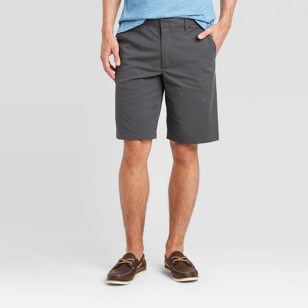 Men's 10.5 Chino Shorts - Goodfellow & Co Gray 29 was $24.99 now $17.49 (30.0% off)