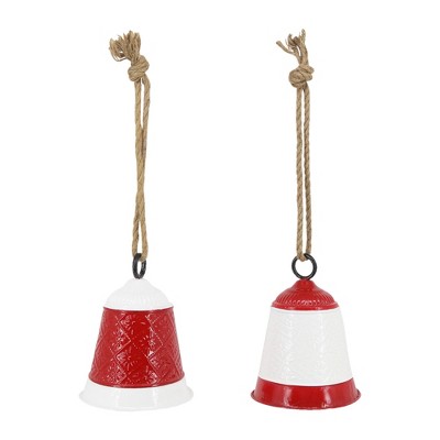 Melrose Oversized Bell Ornament (Set of 2)