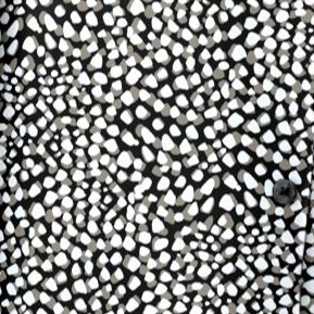 black khaki dots