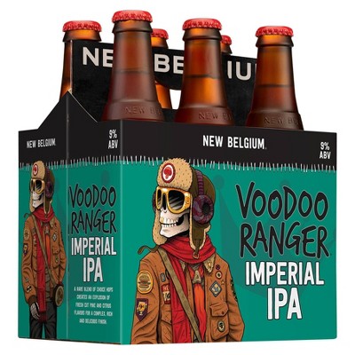 New Belgium Voodoo Ranger Imperial IPA Beer - 6pk/12 fl oz Bottles