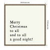 Amanti Art 22"x22" Merry Christmas To All by Amanti Art Portfolio Canvas Wall Art - 4 of 4