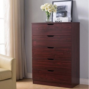 Sapphtopaz Dresser for Bedroom Modern Tall Dresser Closet Organizer with Handles Wood Dresser for Kids Room, Living Room - 1 of 4
