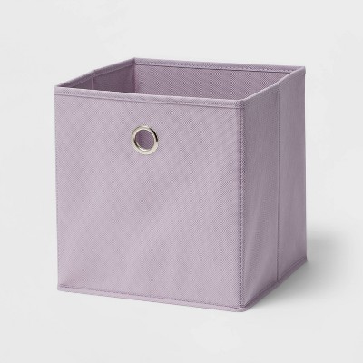 11 Fabric Cube Storage Bin Cream - Room Essentials™