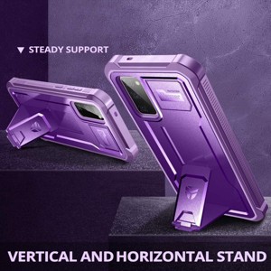 Dexnor for Samsung Galaxy S20 FE Case, [Built in Screen Protector and Kickstand] - 1 of 3