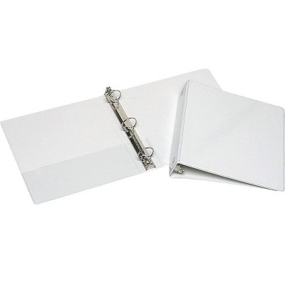 Skilcraft Economy 1 1/2 3-Ring View Binder White 7510015194381