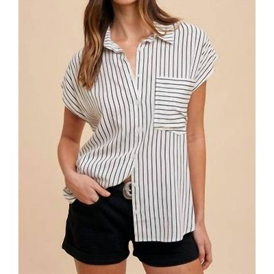 Women's Button Down Dolman Sleeve Shirt - AnnieWear