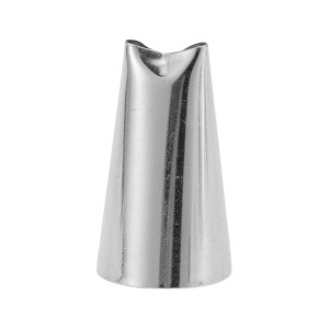 Unique Bargains Piping Tip Stainless Steel Silver Tone 0.7"x1.3" 1 Pcs - 1 of 3