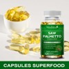 Mulittea Saw Palmetto 500mg Prostate Health Supplements, Hair Loss Prevention for Men and Women, 120ct - 4 of 4