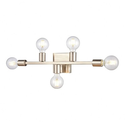 Elk Home Attune 5 - Light Vanity in  Satin Nickel