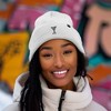 Dalix Martini Embroidered Beanie Food Warm Winter Knit Hat Women - 4 of 4