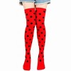 Colorful Polka Dot Patterned Thigh High Socks from the Sock Panda (Women's Sizes, Adult Medium) - 3 of 3