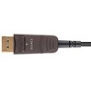 Monoprice DisplayPort to HDTV Cable - 50 Feet, 4K@60Hz, AOC, Transmits Up To 100 Feet, Ultra Slim Design, Dynamic HDR - SlimRun AV Series - 3 of 4