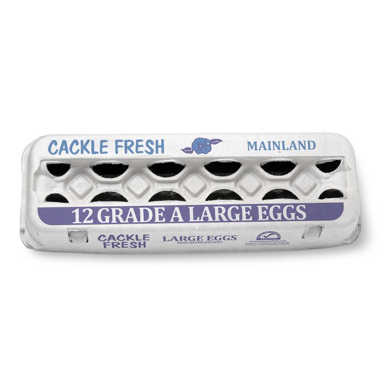 Cackle Fresh Grade A Large Eggs - 12ct, 1 of 7