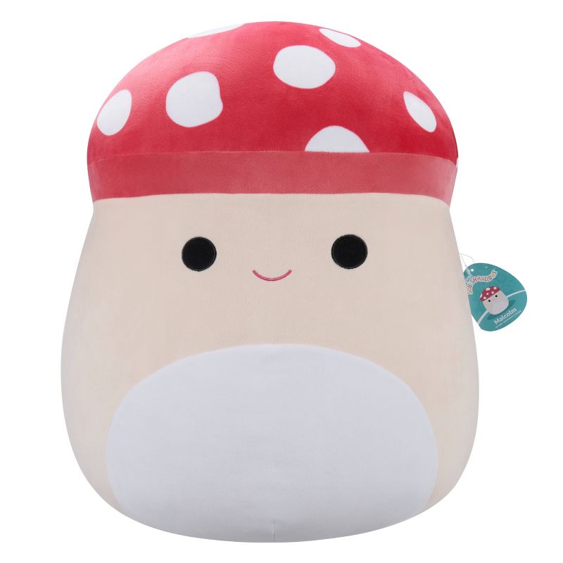 Squishmallows 11&#34; Malcolm Red Spotted Mushroom Little Plush, 3 of 15