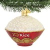 Old World Christmas 2.5 Inch Bowl Of Rice Staple Food Meals Tree Ornaments - 3 of 3