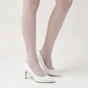 Anna-Kaci Women's Sheer Gradient Tights with Soft Blush Tone and Smooth Stretch Fit - Pink - 4 of 4