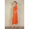 Slickblue Women's Casual Side Pocket Tee Dress, Short Sleeve Jersey Knit, Relaxed Fit, 12 Color Options, Size S-L - 3 of 4