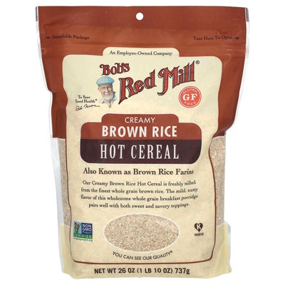 Bob's Red Mill, Creamy Brown Rice Hot Cereal, 26 oz