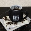 Pavilion Gift Company - World's Best Brother - 20 oz Embossed Mug - Drinkware - 2 of 4