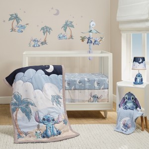 Bedtime Originals Disney Baby Stitch 3-Piece Blue Nursery Crib Bedding Set - 1 of 4