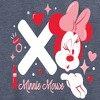 Women's - Disney - Xo Minnie Mouse Short Sleeve Graphic T-Shirt - 2 of 4