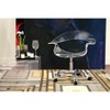Elia Acrylic Swivel Chair Clear - Baxton Studio: Adjustable, 360-Degree, Steel Base, Modern Style - 2 of 4