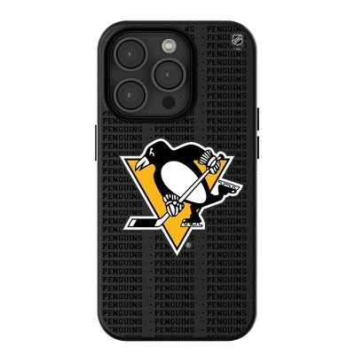 Keyscaper NHL Eastern Conference Teams Text Backdrop MagSafe Compatible Cell Phone Case for Apple iPhone
