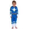 Power Rangers Character One Piece Hooded Sleep Pajama For Kids - 4 of 4