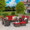 UPTIOT 8-Piece Outdoor Patio Conversation Set - 2 of 4