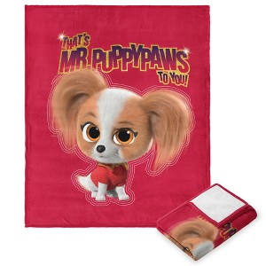 Disney Superkitties Mr. Puppypaws Silk Touch Throw Blanket 50x60 Inches - 1 of 4