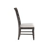 Hardwood Side Chair (Set of 2) with Solid Wood Legs ¨C Dusty Finish for Living Room - 3 of 3