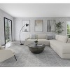 Corwin Modern Geometric Gray/Ivory Area Rug - 2 of 4