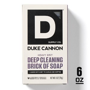 Duke Cannon Supply Co. Heavy Grit Deep Cleaning Brick of Soap for Men - 6oz - 1 of 4